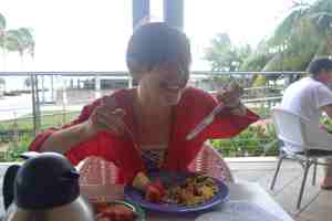 Such delicious food in Jamaica! I may or may have not eaten my weight in their delicious smoked salmon and callaloo... 