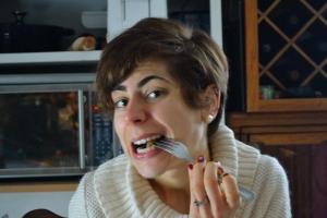 And of course the best part about cooking... EATING!!