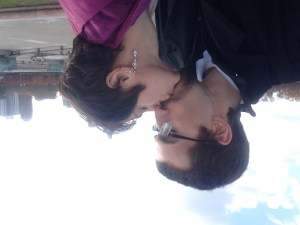 We also stopped by the Buckingham Fountain where he proposed to me!