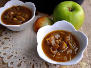 Caramelized Onion and Roasted Apple Soup | Life Healthfully Lived