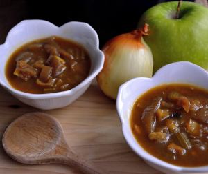 Caramelized Onion and Roasted Apple Soup | Life Healthfully Lived