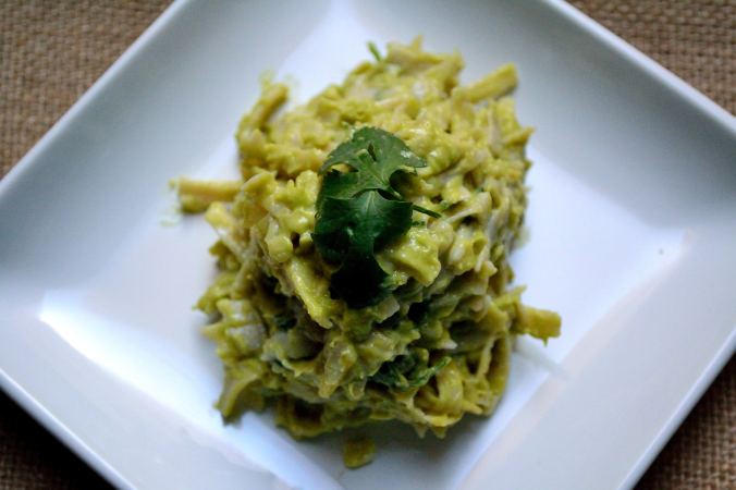 Creamy Avocado Fettuccine | Life Healthfully Lived