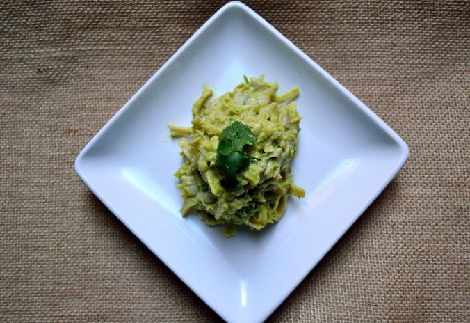 Creamy Avocado Fettuccine | Life Healthfully Lived