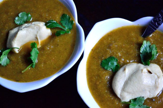 Creamy Broccoli Spinach Soup | Life Healthfully Lived