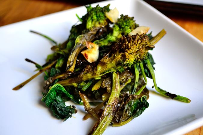 Balsamic Roasted Broccoli Rabe | Life Healthfully Lived