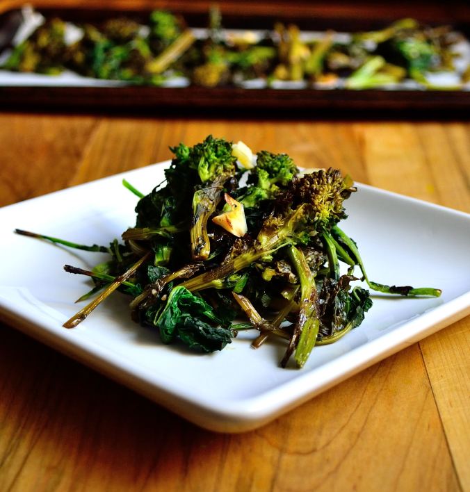 Balsamic Roasted Broccoli Rabe | Life Healthfully Lived