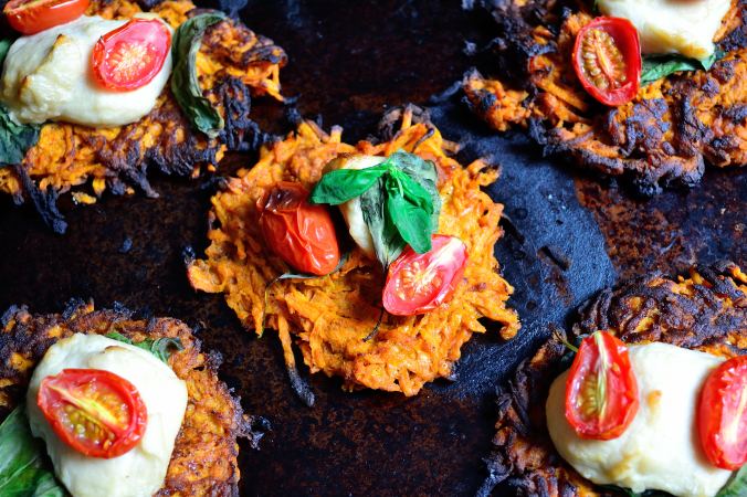 Sweet Potato Caprese Pizza | Life Healthfully Lived