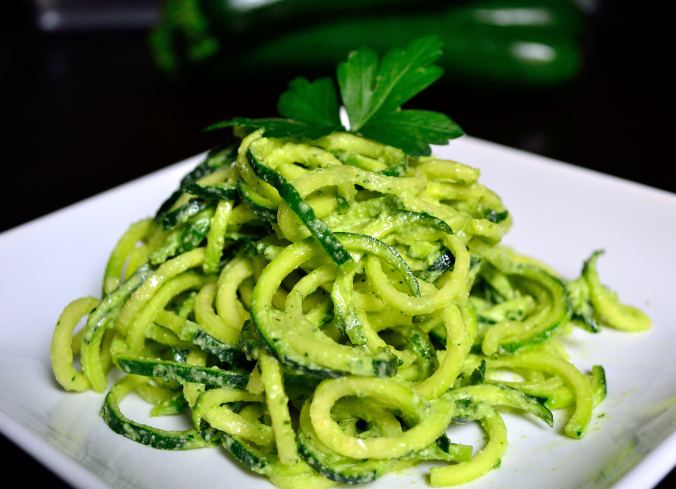 DIY Wednesday: Parsley Cream Zoodles | Life Healthfully Lived