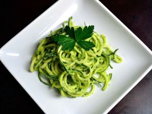DIY Wednesday: Parsley Cream Zoodles | Life Healthfully Lived