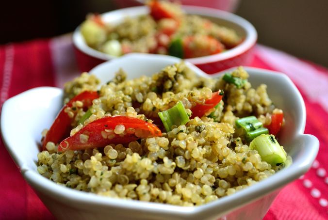 Pesto Quinoa Salad | Life Healthfully Lived