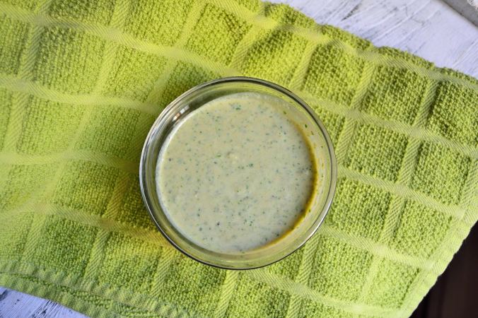 Basil Hummus Dressing | Life Healthfully Lived