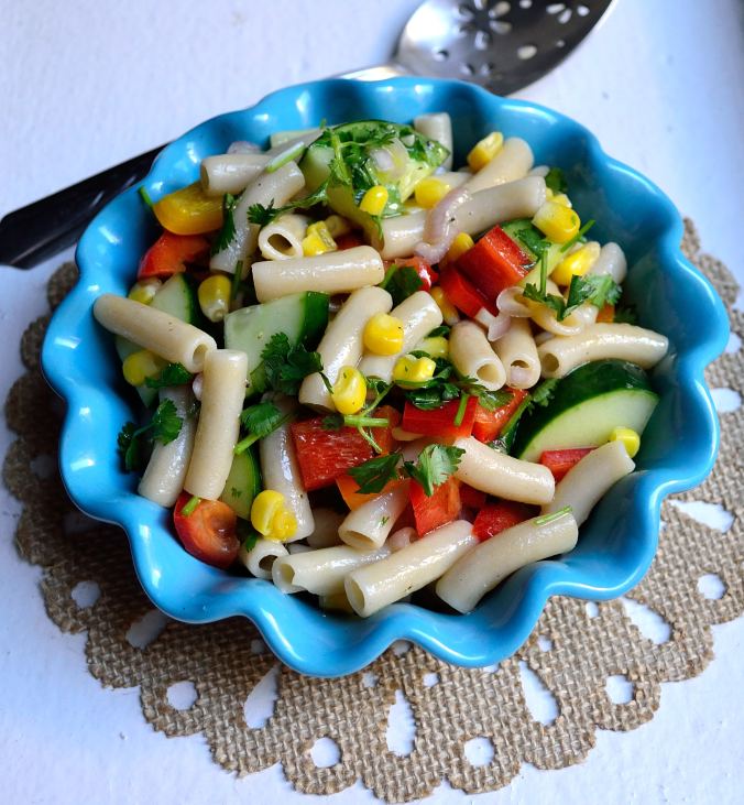 Citrus Vegetable Pasta Salad | Life Healthfully Lived