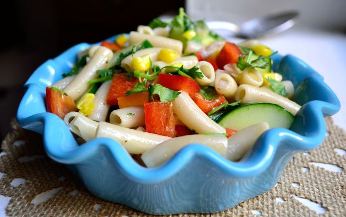 Citrus Vegetable Pasta Salad | Life Healthfully Lived