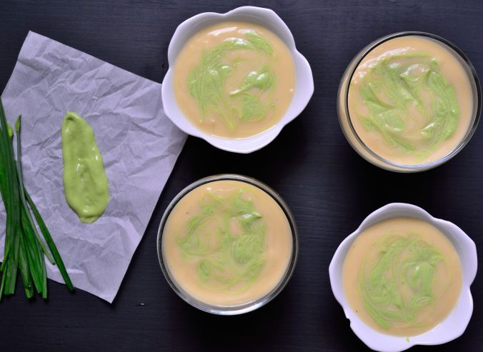 Vichyssoise with Garlic Chive Sauce | Life Healthfully Lived