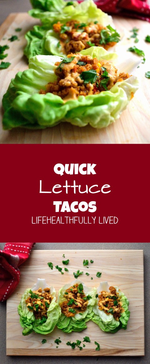 Quick Lettuce Tacos | Life Healthfully Lived 