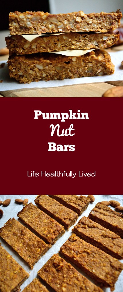 Pumpkin Nut Bars | Life Healthfully Lived