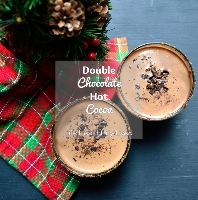 Christmas Recipes & Double Chocolate Hot Cocoa | Life Healthfully Lived