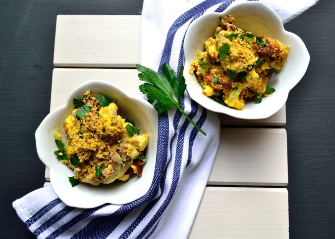 Three Cheese Cauliflower Casserole | Life Healthfully Lived