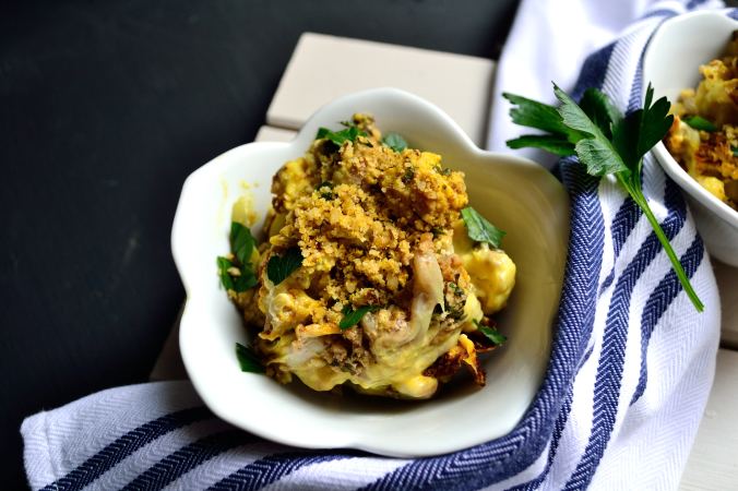 Three Cheese Cauliflower Casserole | Life Healthfully Lived