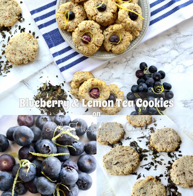 Blueberry & Lemon Tea Cookies | Life Healthfully Lived