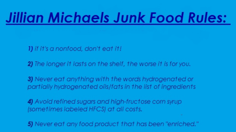 Health Rules | Life Healthfully Lived