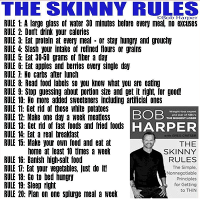 Health Rules | Life Healthfully Lived