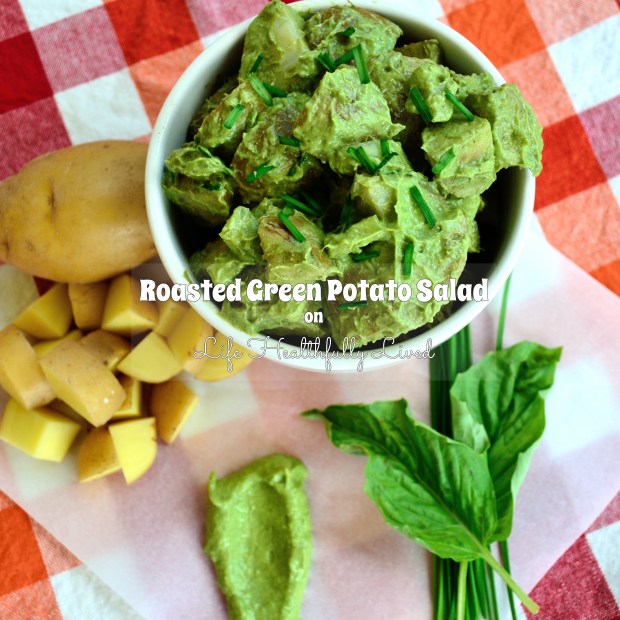 Roasted Green Potato Salad | Life Healthfully Lived