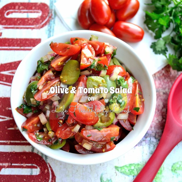 Olive & Tomato Salad | Life Healthfully Lived