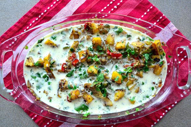 Plantain &amp; Pepper Bake | Life Healthfully Lived