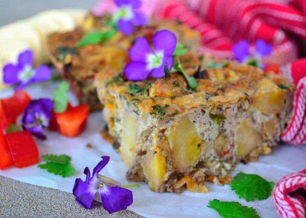 Plantain & Pepper Bake | Life Healthfully Lived