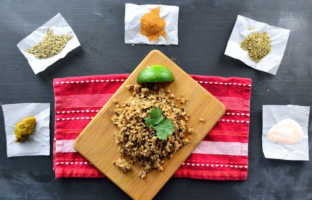 Thai Cauliflower Crumbles | Life Healthfully Lived