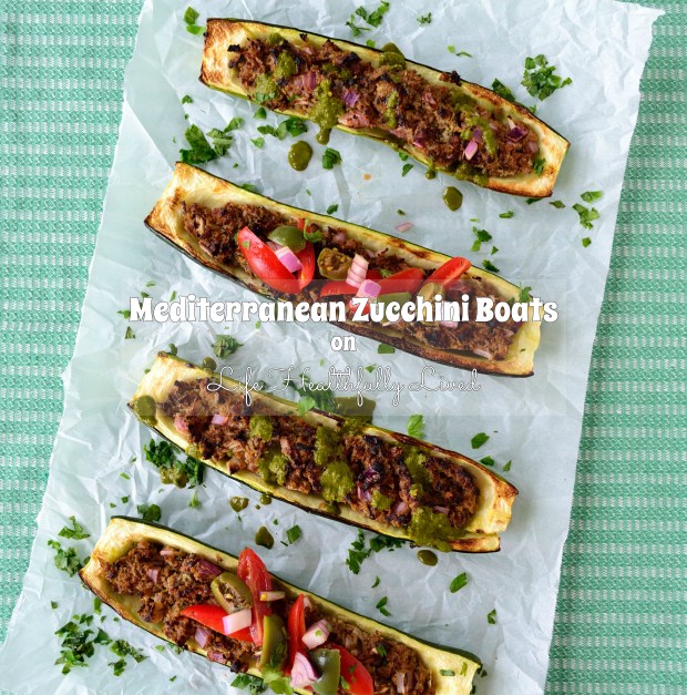 Mediterranean Zucchini Boats | Life Healthfully Lived