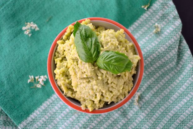 Cheesy Basil Cauliflower Rice | Life Healthfully Lived