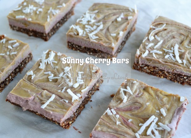 Sunny Cherry Bars | Life Healthfully Lived