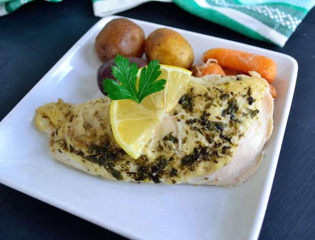 Whole Slow Cooker Chicken | Life Healthfully Lived