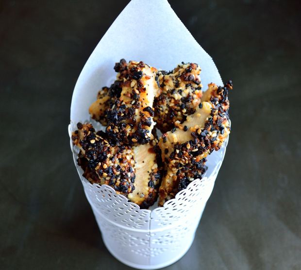 Everything But The Bagel Chicken Poppers | Life Healthfully Lived